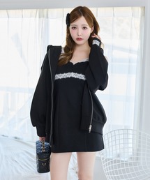 one after another NICE CLAUP | 【セットで着れる】カットレースキャミワンピース(ワンピース)