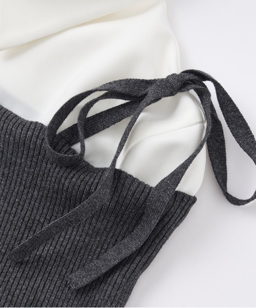 Layered Grace Knit Dress（ワンピース）｜silent(and)（サイレント