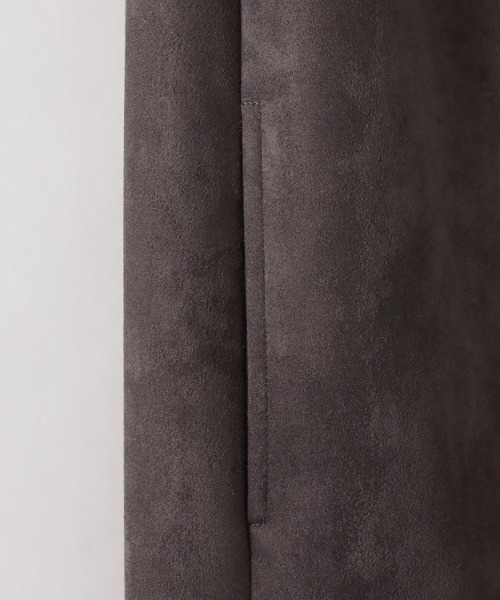 セール】【WEB限定】フェイクスエードワンピース≪洗える