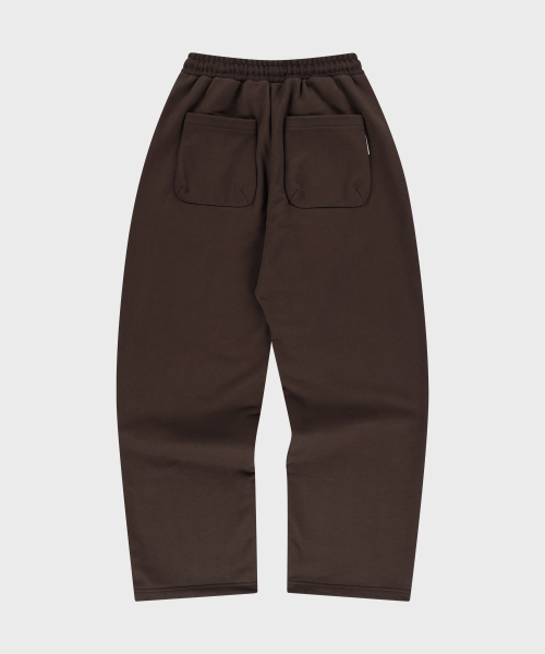 THEVINYLHOUSE（ザバイニルハウス）の「CUT-OFF SWEATPANTS BROWN（スウェットパンツ・メンズ・その他・S/M/L）」の6枚目の写真