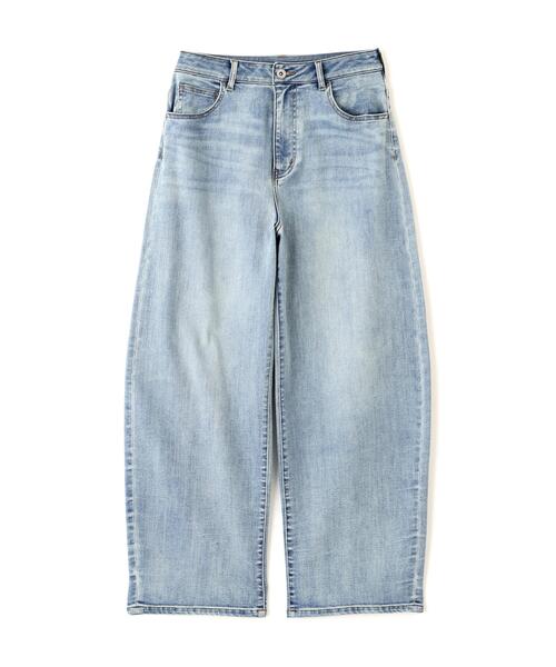 a/mie（アミー）の「＜ａ＞カーブデニム / 1216139203（デニムパンツ・レディース・ネイビー/ブルー・MEDIUM/P/S）」の3枚目の写真