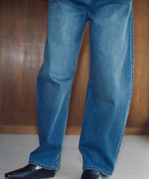 a/mie（アミー）の「＜ａ＞カーブデニム / 1216139203（デニムパンツ・レディース・ネイビー/ブルー・MEDIUM/P/S）」の12枚目の写真