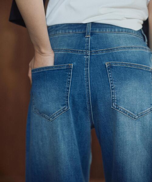 a/mie（アミー）の「＜ａ＞カーブデニム / 1216139203（デニムパンツ・レディース・ネイビー/ブルー・MEDIUM/P/S）」の14枚目の写真