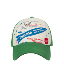 JOEGUSH（ジョーガッシュ）の「Smith No. 76 Mesh Cap (Green)（キャップ）」