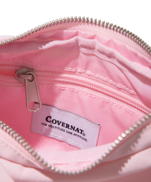 COVERNAT WOMAN（カバーナットウーマン）の「クローバーハート ナイロン ホーボーバッグ ピンク（メッセンジャーバッグ・レディース・その他・FREE）」の7枚目の写真