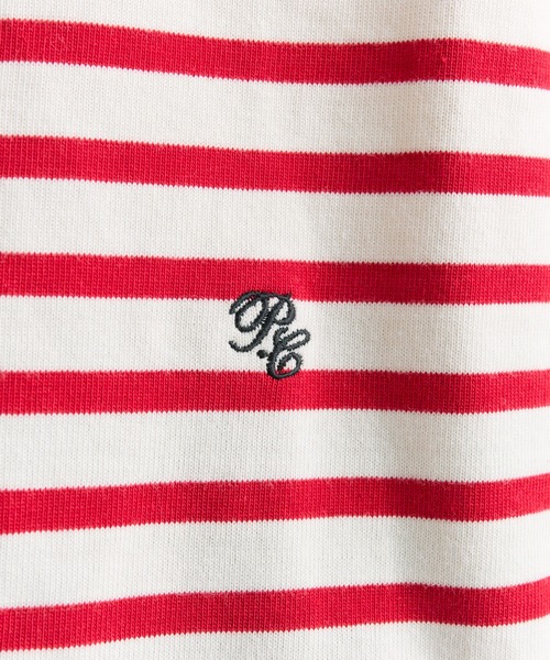 PUAL CE CIN（ピュアルセシン）の「ボーダーショートカットソー（Tシャツ/カットソー・レディース・レッド系/イエロー系/ブラック系・FREE）」の13枚目の写真