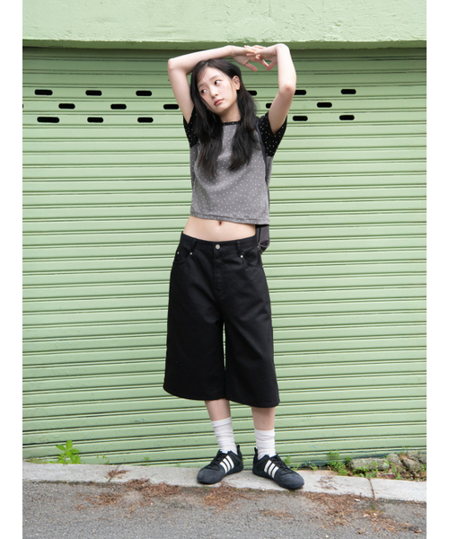 OAFISH(オアフィッシュ)の「MINI STAR RAGLAN T-SHIRT, CHARCOAL(Tシャツ/カットソー・レディース・その他・ONE SIZE)」の2枚目の写真