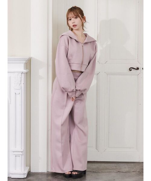 EATME（イートミー）の「【SETUP】センタープレスワイドパンツ（その他パンツ・レディース・アイボリー/ブラック/ブルー/ピンク・FREE）」の22枚目の写真