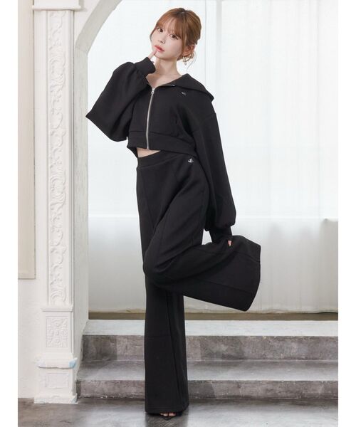 EATME（イートミー）の「【SETUP】センタープレスワイドパンツ（その他パンツ・レディース・アイボリー/ブラック/ブルー/ピンク・FREE）」の11枚目の写真