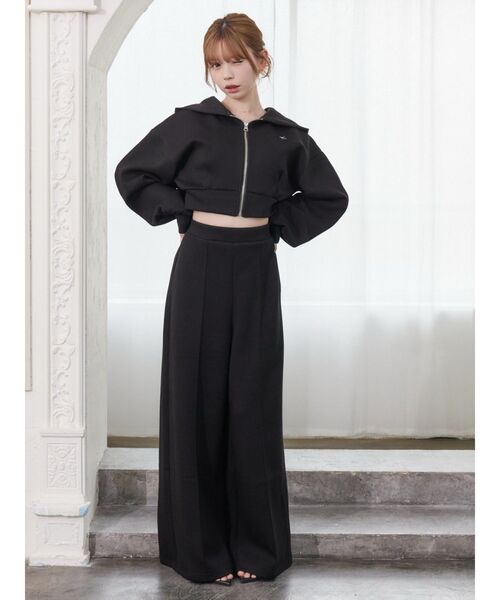 EATME（イートミー）の「【SETUP】センタープレスワイドパンツ（その他パンツ・レディース・アイボリー/ブラック/ブルー/ピンク・FREE）」の15枚目の写真