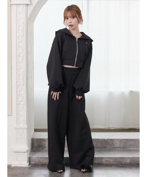 EATME（イートミー）の「【SETUP】センタープレスワイドパンツ（その他パンツ・レディース・アイボリー/ブラック/ブルー/ピンク・FREE）」の18枚目の写真