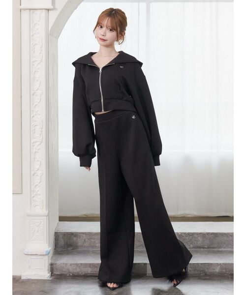 EATME（イートミー）の「【SETUP】センタープレスワイドパンツ（その他パンツ・レディース・アイボリー/ブラック/ブルー/ピンク・FREE）」の19枚目の写真