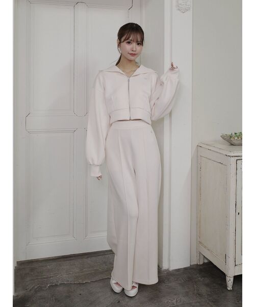 EATME（イートミー）の「【SETUP】センタープレスワイドパンツ（その他パンツ・レディース・アイボリー/ブラック/ブルー/ピンク・FREE）」の21枚目の写真