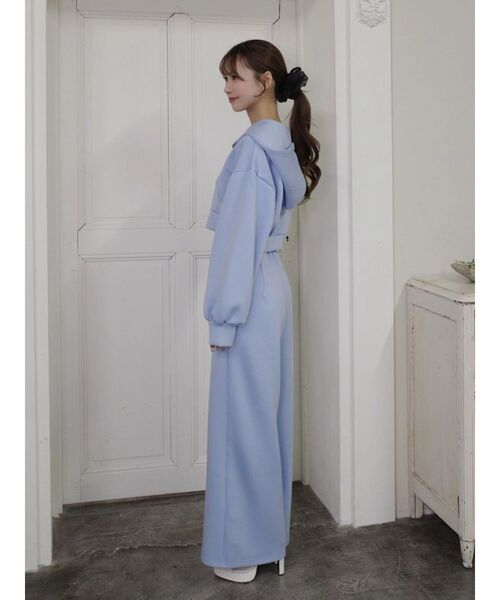 EATME（イートミー）の「【SETUP】センタープレスワイドパンツ（その他パンツ・レディース・アイボリー/ブラック/ブルー/ピンク・FREE）」の6枚目の写真