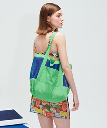 DELIGHTPOOL（ディライトプール）の「Breeze Mesh Bag - Green（エコバッグ/サブバッグ）」