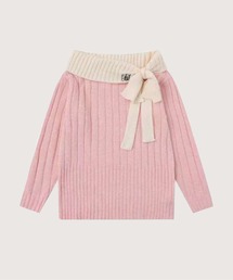 Sweet Off Shoulder Jeresy Sweater