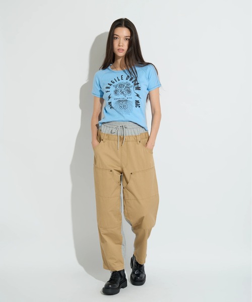 ANNA SUI NYC（アナ スイ エヌ ワイ シー）の「2FACEロングパンツ（その他パンツ・レディース・ベージュ/ネイビー・FREE）」の2枚目の写真