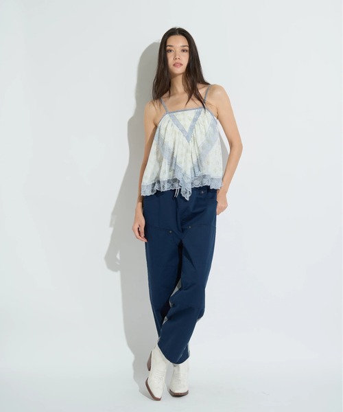 ANNA SUI NYC（アナ スイ エヌ ワイ シー）の「2FACEロングパンツ（その他パンツ・レディース・ベージュ/ネイビー・FREE）」の6枚目の写真