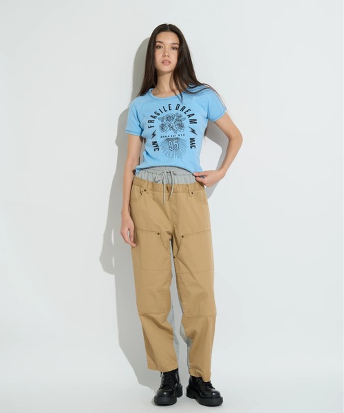 ANNA SUI NYC（アナ スイ エヌ ワイ シー）の「2FACEロングパンツ（その他パンツ・レディース・ベージュ/ネイビー・FREE）」の7枚目の写真