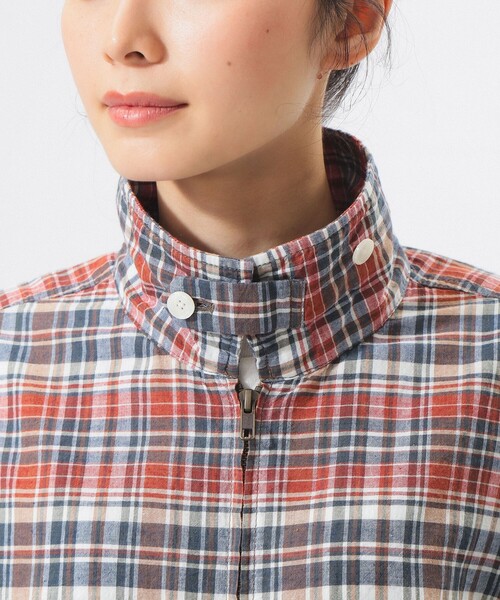 BEAMS BOY(ビームスボーイ)の「マドラス チェック ブルゾン(ブルゾン・レディース・ブラック/レッド・ONE SIZE)」の14枚目の写真