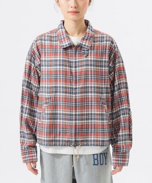 BEAMS BOY(ビームスボーイ)の「マドラス チェック ブルゾン(ブルゾン・レディース・ブラック/レッド・ONE SIZE)」の15枚目の写真