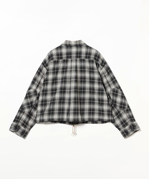 BEAMS BOY(ビームスボーイ)の「マドラス チェック ブルゾン(ブルゾン・レディース・ブラック/レッド・ONE SIZE)」の3枚目の写真