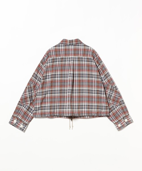 BEAMS BOY(ビームスボーイ)の「マドラス チェック ブルゾン(ブルゾン・レディース・ブラック/レッド・ONE SIZE)」の9枚目の写真