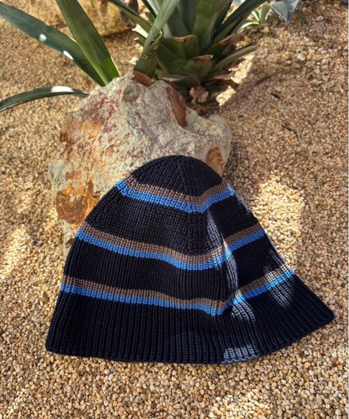 CIAOPANIC TYPY（チャオパニックティピー）の「【KIDS】コットンリブニットビーニー（ニットキャップ/ビーニー・キッズ・ネイビー/グレー/オフホワイト/イエロー・ONE SIZE）」の15枚目の写真