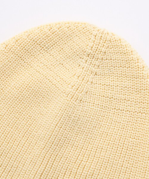 CIAOPANIC TYPY（チャオパニックティピー）の「【KIDS】コットンリブニットビーニー（ニットキャップ/ビーニー・キッズ・ネイビー/グレー/オフホワイト/イエロー・ONE SIZE）」の16枚目の写真