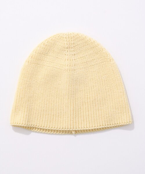 CIAOPANIC TYPY（チャオパニックティピー）の「【KIDS】コットンリブニットビーニー（ニットキャップ/ビーニー・キッズ・ネイビー/グレー/オフホワイト/イエロー・ONE SIZE）」の17枚目の写真