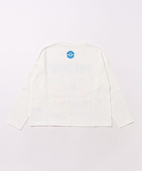 Right-on（ライトオン）の「【POKEMON】プリント長袖Tシャツ (ポケットモンスター/キッズファッション/カジュアルスタイル)（Tシャツ/カットソー・キッズ・オフホワイト/ブラック・120/130/140/110）」の16枚目の写真