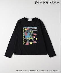 Right-on | 【POKEMON】プリント長袖Tシャツ (ポケットモンスター/キッズファッション/カジュアルスタイル)(Tシャツ/カットソー)