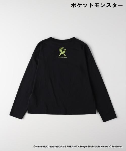 Right-on（ライトオン）の「【POKEMON】プリント長袖Tシャツ (ポケットモンスター/キッズファッション/カジュアルスタイル)（Tシャツ/カットソー・キッズ・オフホワイト/ブラック・120/130/140/110）」の8枚目の写真