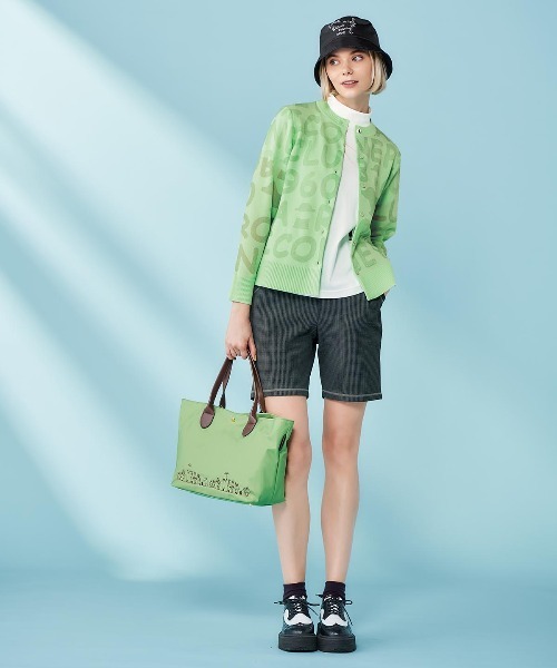 Picone CLUB(ピッコーネクラブ)の「ワッフル地UVハーフパンツ(その他パンツ・レディース・ブラック/グレー/ネイビー/ベージュ・LL/L/M)」の17枚目の写真