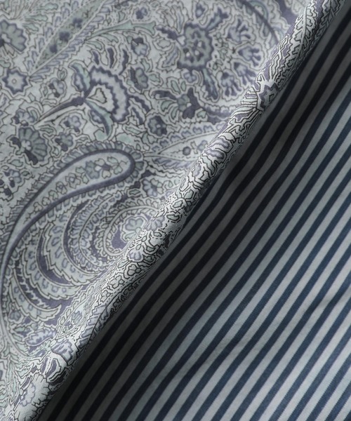ZUCCa（ズッカ）の「DOCKING PIECE DYE / S（シャツ/ブラウス・レディース・ブルー/ベージュ/ダークグレー・M size）」の5枚目の写真
