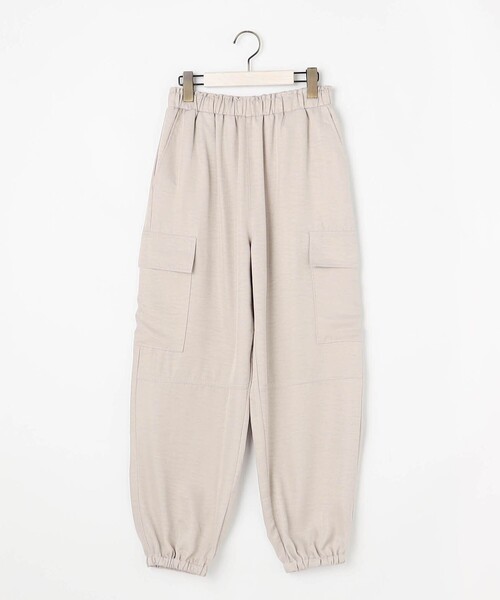 NICOLE white(ニコルホワイト)の「カーゴパンツ(その他パンツ・レディース・ブラック/カーキ/チャコールグレー/ライトグレー・FREE)」の14枚目の写真