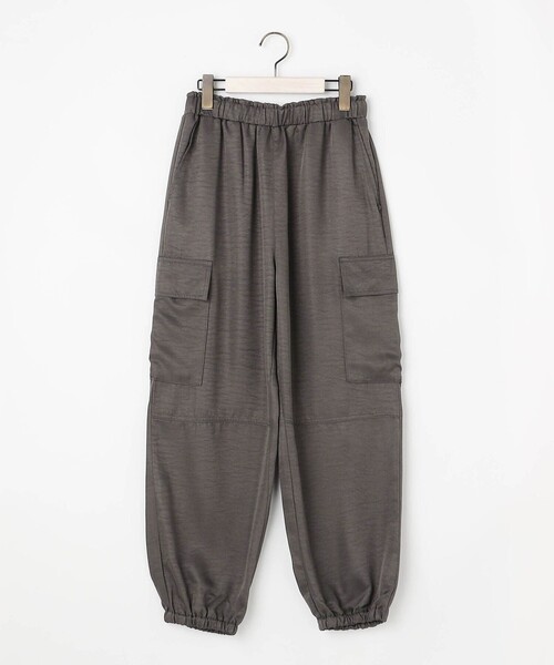 NICOLE white(ニコルホワイト)の「カーゴパンツ(その他パンツ・レディース・ブラック/カーキ/チャコールグレー/ライトグレー・FREE)」の15枚目の写真