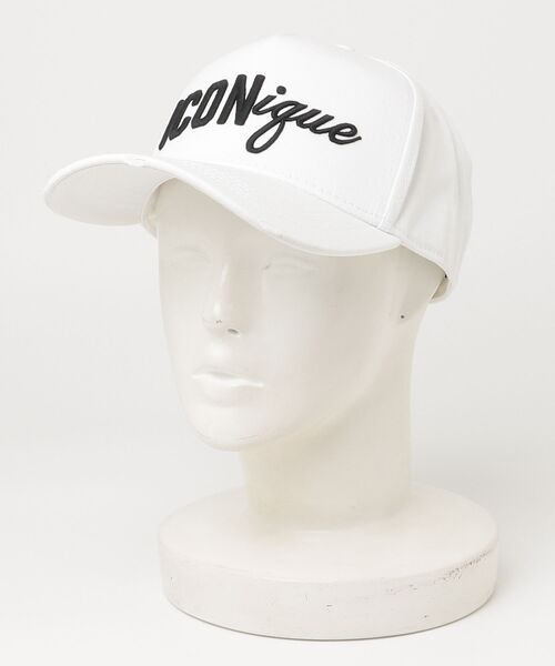 DSQUARED2（ディースクエアード）の「ICONique Baseball Cap/0261（キャップ・メンズ・ホワイト/ブラック・FREE）」の2枚目の写真