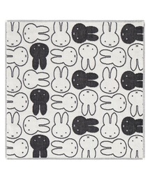 Dick Bruna（ディックブルーナ）の「MIFFY 三重ガーゼンハンカチ  モノクロ（ハンカチ/ハンドタオル）」