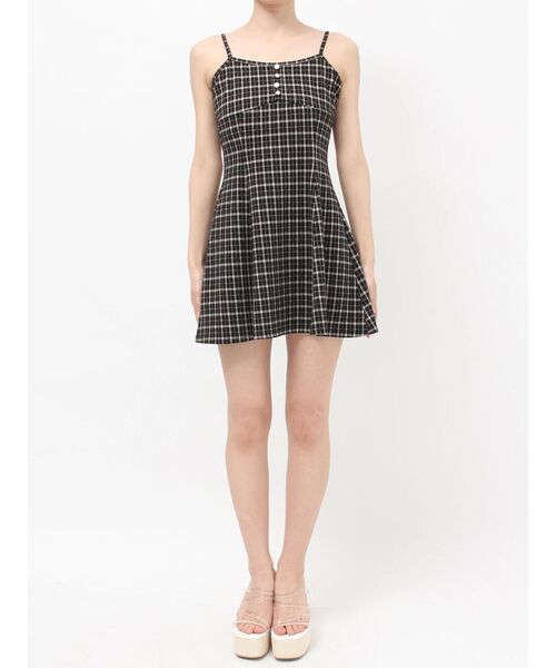 RESEXXY(リゼクシー)の「カットアンサンブルミニワンピース(ワンピース・レディース・アイボリー/ベージュ/その他1・SMALL/MEDIUM)」の7枚目の写真