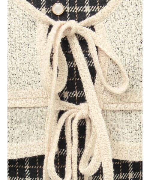 RESEXXY(リゼクシー)の「カットアンサンブルミニワンピース(ワンピース・レディース・アイボリー/ベージュ/その他1・SMALL/MEDIUM)」の11枚目の写真