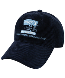 WICK（ウィック）の「847 VENTURA コーデュロイボールキャップ（キャップ）」