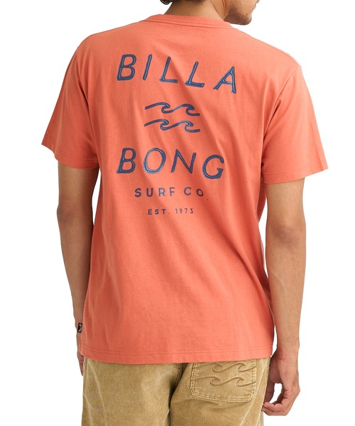 BILLABONG（ビラボン）の「BILLABONG メンズ 【REGULAR FIT】ONE TIME Tシャツ 【2026年春夏モデル】 BG011203（Tシャツ/カットソー・メンズ・レッド/クリーム/ホワイト/スミクロ・M/S/XL/L）」の4枚目の写真