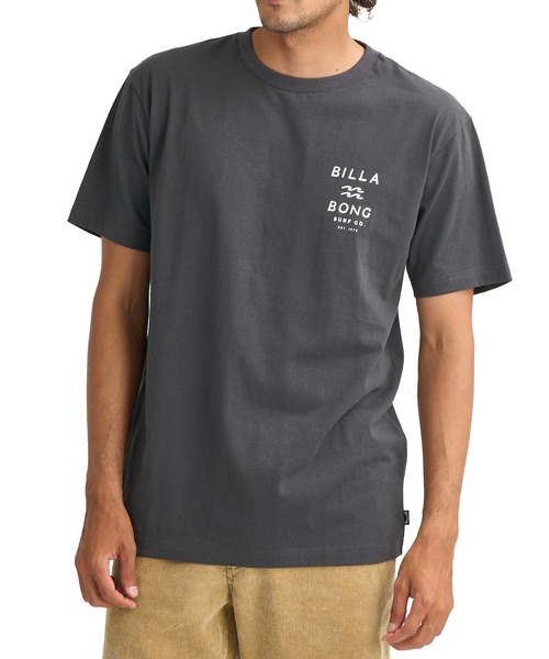 BILLABONG（ビラボン）の「BILLABONG メンズ 【REGULAR FIT】ONE TIME Tシャツ 【2026年春夏モデル】 BG011203（Tシャツ/カットソー・メンズ・レッド/クリーム/ホワイト/スミクロ・M/S/XL/L）」の2枚目の写真