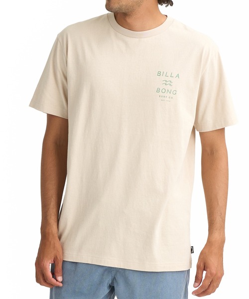 BILLABONG（ビラボン）の「BILLABONG メンズ 【REGULAR FIT】ONE TIME Tシャツ 【2026年春夏モデル】 BG011203（Tシャツ/カットソー・メンズ・レッド/クリーム/ホワイト/スミクロ・M/S/XL/L）」の3枚目の写真