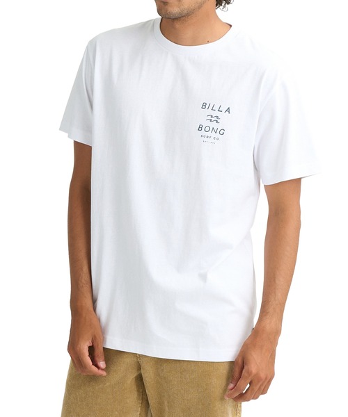 BILLABONG（ビラボン）の「BILLABONG メンズ 【REGULAR FIT】ONE TIME Tシャツ 【2026年春夏モデル】 BG011203（Tシャツ/カットソー・メンズ・レッド/クリーム/ホワイト/スミクロ・M/S/XL/L）」の5枚目の写真