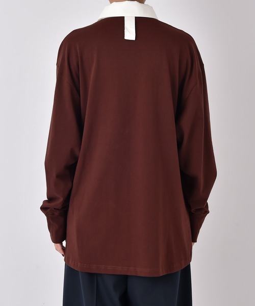 AKTE（アクテ）の「コットンラガーシャツ（シャツ/ブラウス・レディース・ライム/ブラウン・FREE）」の20枚目の写真