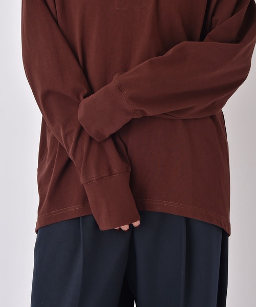 AKTE（アクテ）の「コットンラガーシャツ（シャツ/ブラウス・レディース・ライム/ブラウン・FREE）」の22枚目の写真