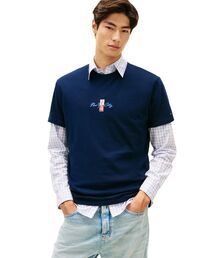 サインブロックショートスリーブTシャツ