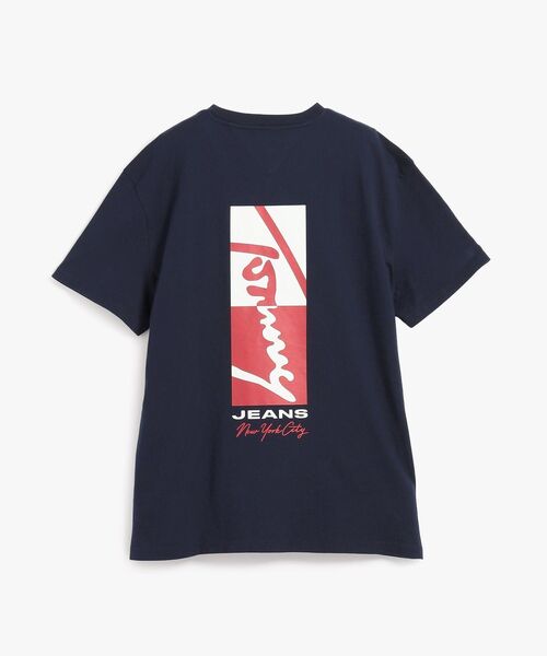 tommy jeans(トミー ジーンズ)の「サインブロックショートスリーブTシャツ(Tシャツ/カットソー・メンズ・マルチ/ホワイト・LARGE/X-LARGE/MEDIUM/SMALL/X-SMALL)」の7枚目の写真